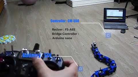 Share my snake robot source.(Flysky Version)