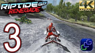 Riptide GP Renegade PC 4K Walkthrough - Part 3 - Career: Quicksilver Cup