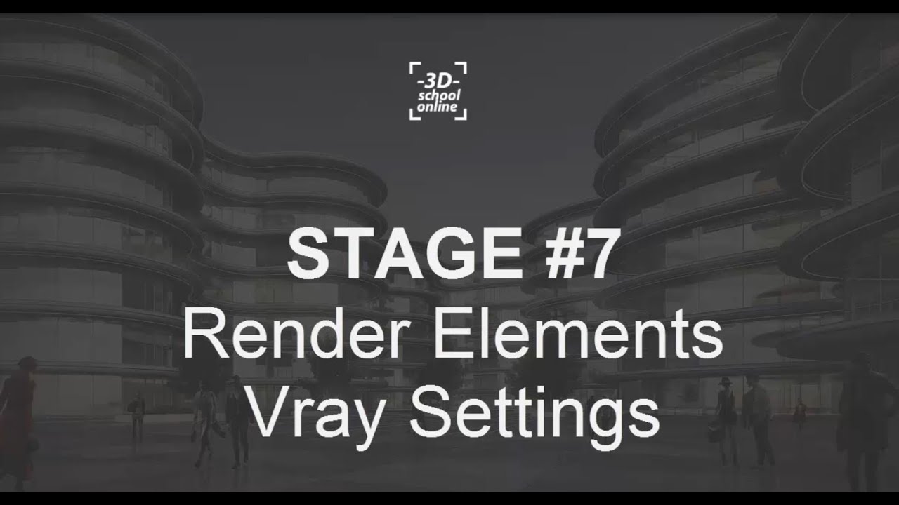 Stage #7 - Render Elements and Output Image - YouTube