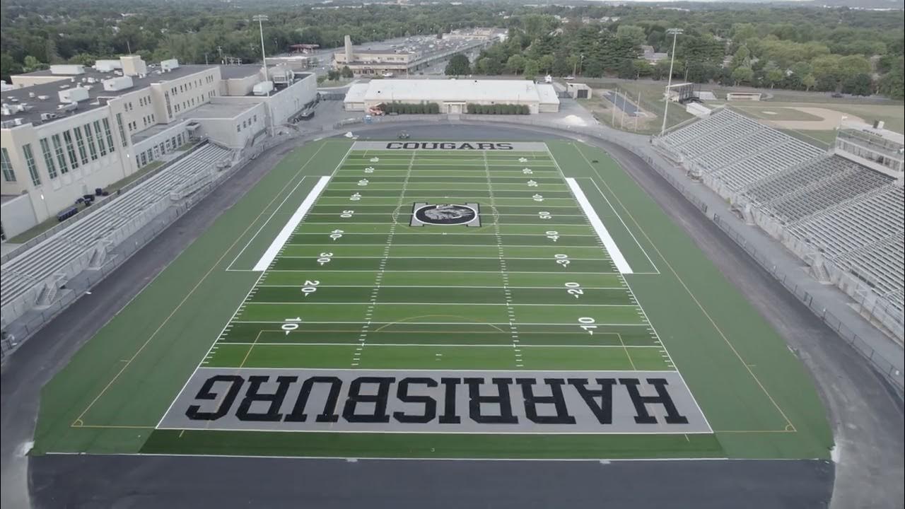 Harrisburg Cougars new football field YouTube