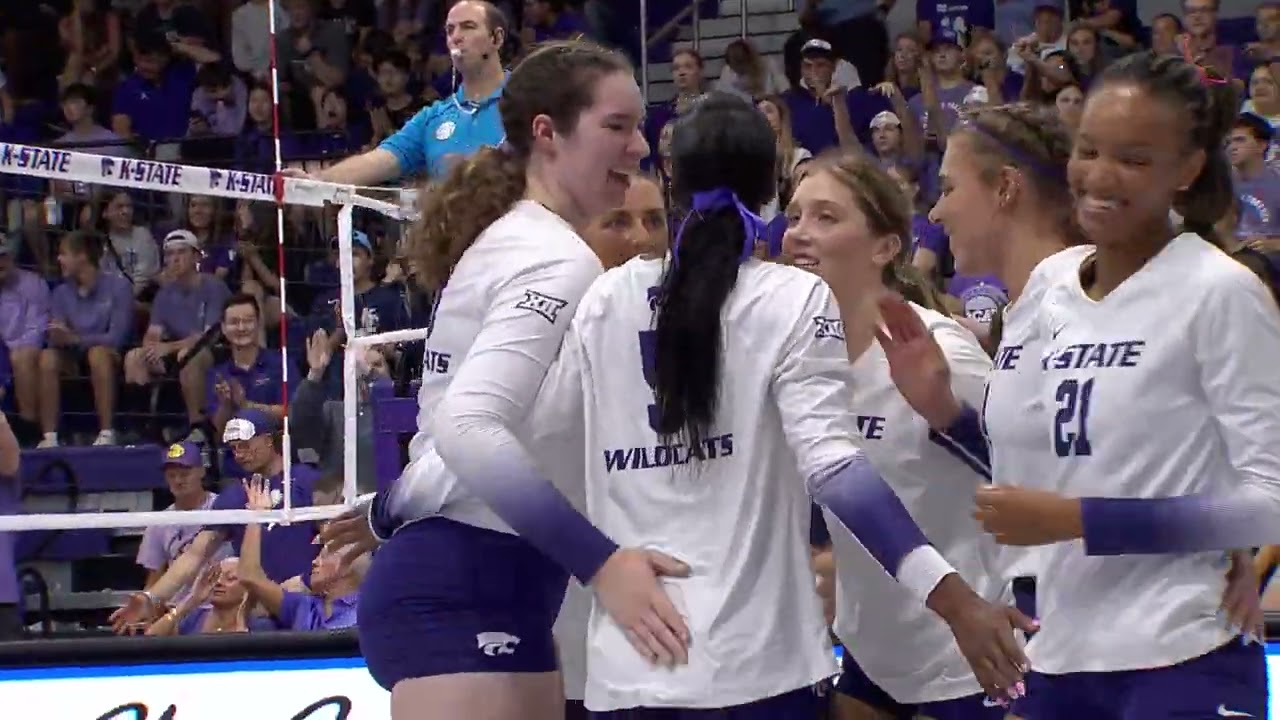 K-State Volleyball | Match Highlights vs NC State