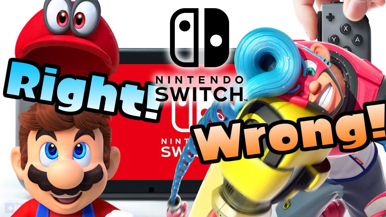 The Rights & Wrongs of the Nintendo Switch (Pre-launch) | RsWs Ep. 1 ...