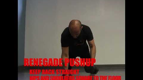 Renegade Pushup