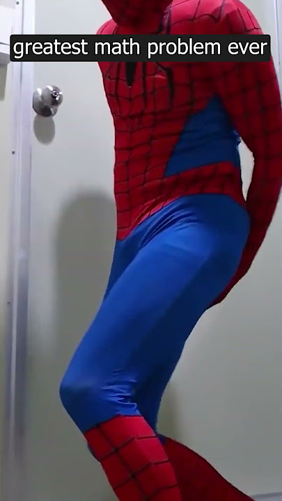 Spiderman in big trouble 😂😂 funny spiderman song spider slack  #shorts