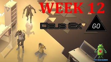 DEUS EX GO WEEK 12 Level 1 2 3 4 5 MASTERMIND WALKTHROUGH - STORY ++