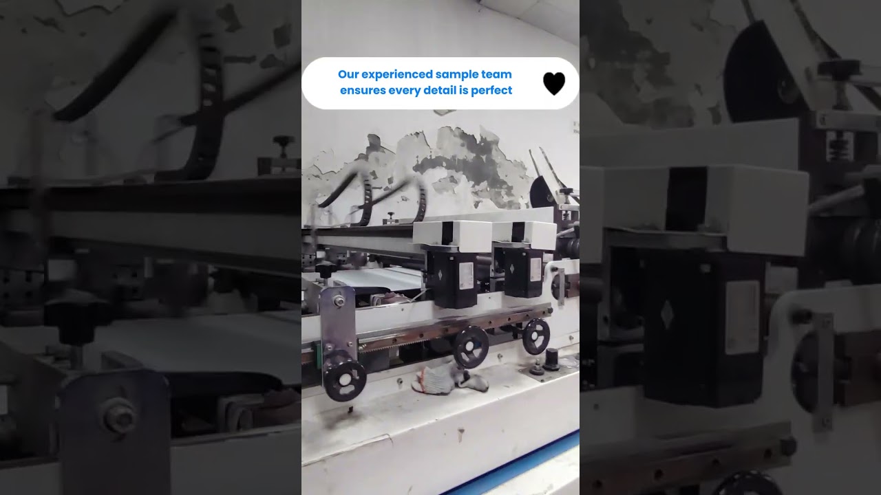 Factory machines whir and hum with precision