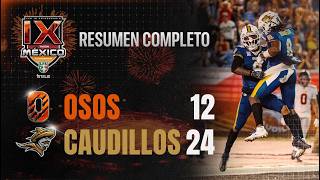 Resumen Osos VS Caudillos | IX Tazón México | LFA 2026