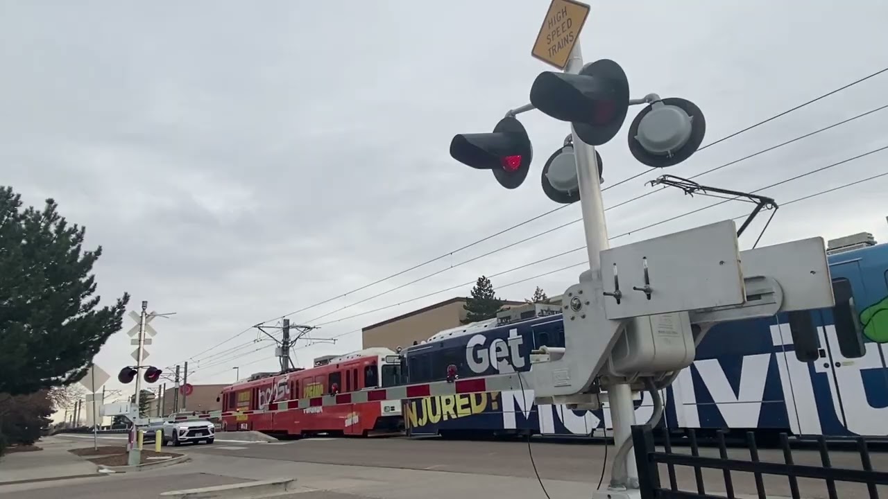 RTD Light Rail Ellswood AVE Railroad Crossing Auroa Colorado (Revisited)