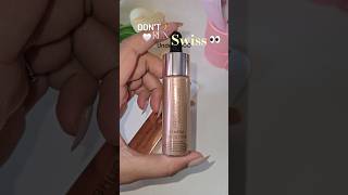 Only thing in your makeup , Swiss Highlighter - Rose Gold💥🌹#makeup #swissbeauty #youtubeshorts #fyp