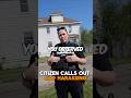 Citizen challenges cop over harassment