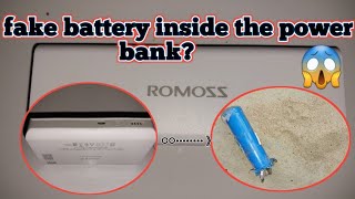 FAKE BATTERY INSIDE THE POWER BANK! buy in online shop! in FB..