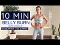 10 Minute Belly Home Workout (No Jumping + No Equipment) image