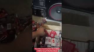 Brand New Cassettes From 90s  2000s I Will Be Using For My New Album