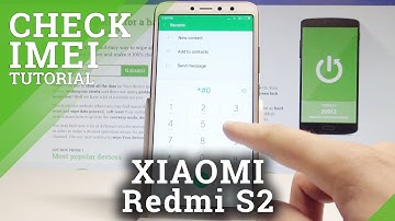 How to Check IMEI Number in XIAOMI Redmi S2 - Serial Number Access |HardReset.Info
