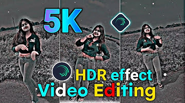 Trending Alight Motion HDR Blue Effect Video Editing | Hdr Blue Effect | Asmatali Editing | tutorial
