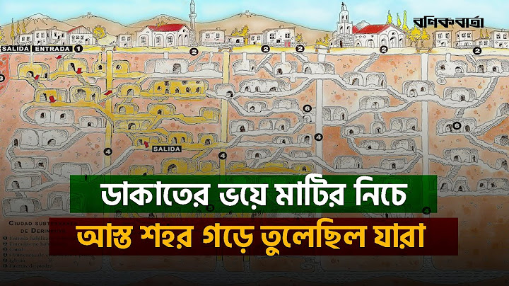 ডাকাতের ভয়ে মাটির নিচে আস্ত শহর গড়ে তুলেছিল যারা |