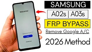 Samsung A02s | A03s FRP Bypass 2026 | Without Test Point | Google Account Unlock