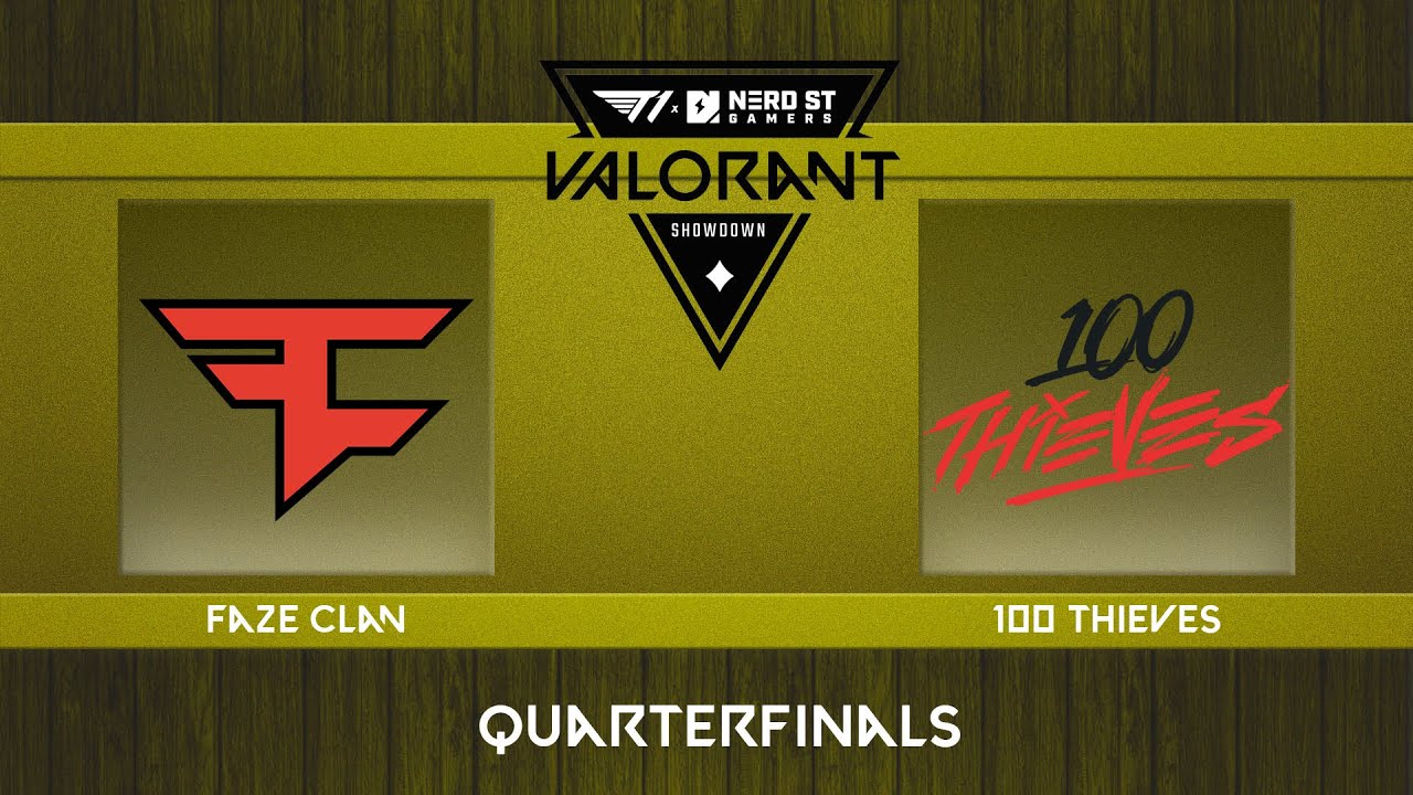 FaZe Clan vs 100 Thieves | T1 x NSG Showdown (Quarterfinals) (Game 2)