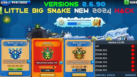 Little Big Snake Apk Mod (Versions 2.6.90) How to use Mod | VIP Unlock | And Zoom Hack