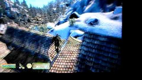 On top of cloud ruler temple in Oblivion
