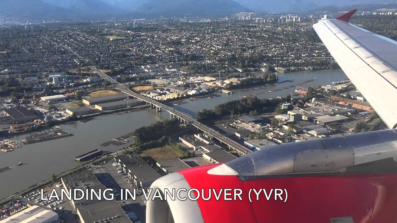 Air Canada Rouge A319 - Los Angeles to Vancouver