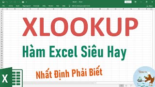 Hàm XLOOKUP trong Excel (cơ bản đến nâng cao)