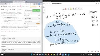 [Leetcode Weekly 305] Longest Ideal Subsequence