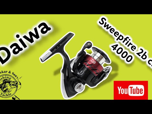 Unboxing daiwa sweepfire 1500 2bb spinning reel and cheap china reel 