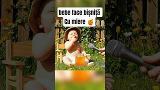 Bebe Face Bini Cu Miere Nu O S Ghiceti Ce Se ntmpl bebeai viral shorts mierr