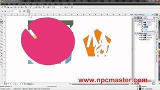 9 Using the Eraser tool in CorelDraw X4  Sinhala HD