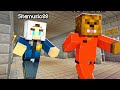 TROLLING The Warden in Minecraft Cops And Robbers | JeromeASF