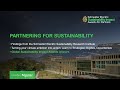 Partnering for Sustainability Live Event: Sustainability Impact Awards Winners