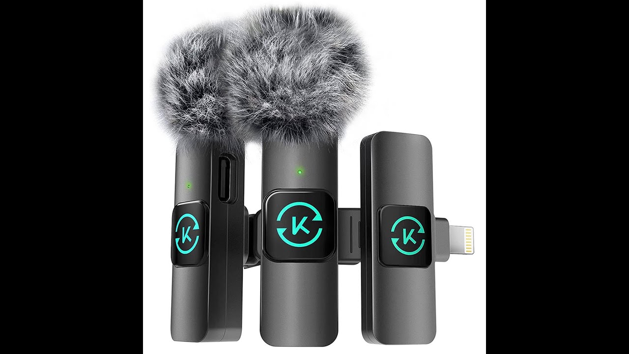 Kingwell Wireless Lavalier Microphone for iPhone samples YouTube