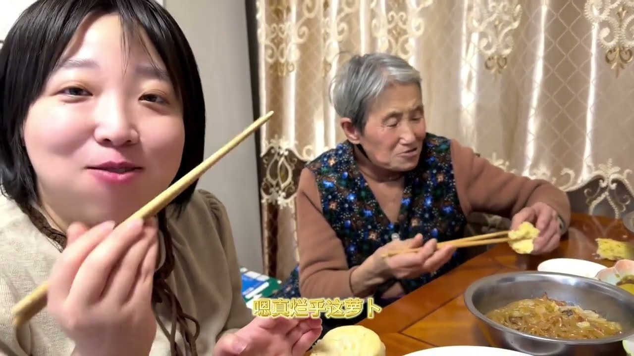 杨奶奶的猫冬一日三餐，大卤蛋掌勺