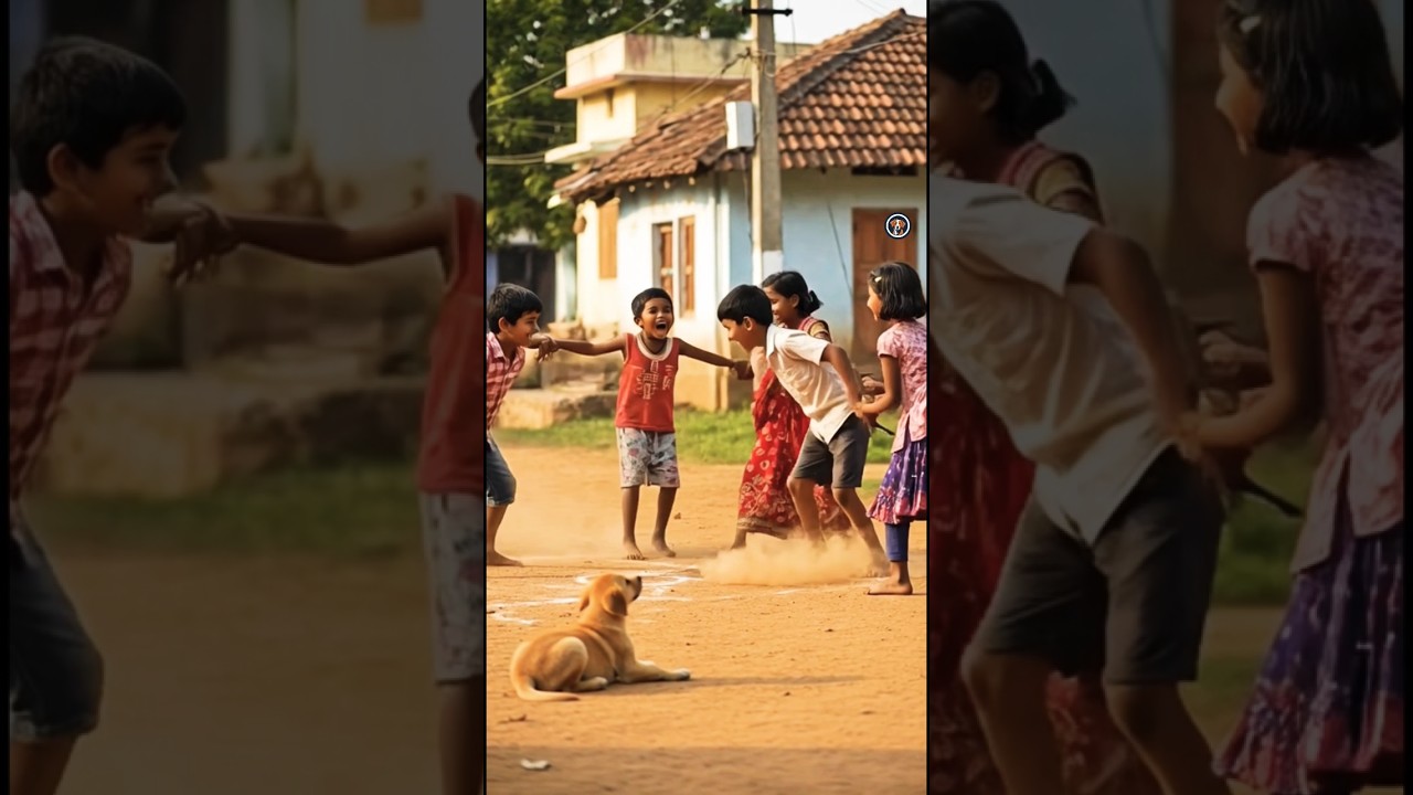 Poor Dog and Indian Children Story 