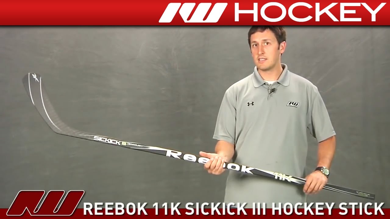 Suplemento Conejo Palmadita Reebok 11K Sickick III Hockey Stick - YouTube
