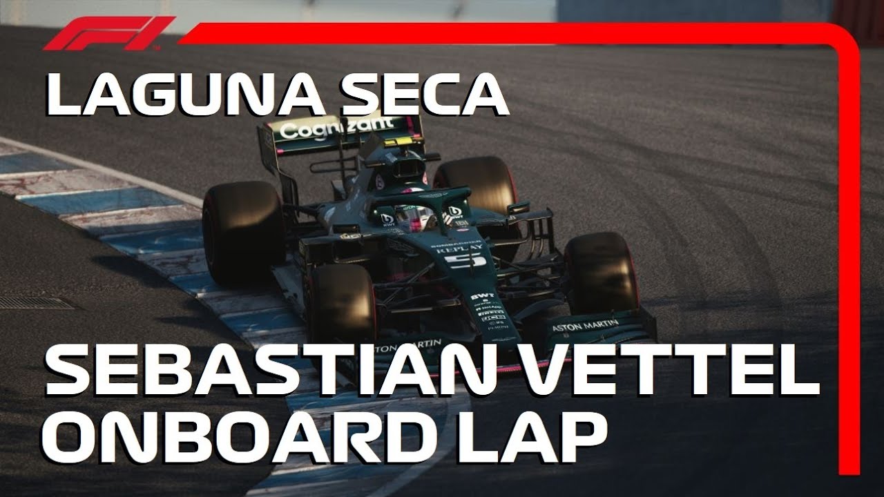 F1 2021 Laguna Seca Onboard Sebastian Vettel F1 2021 Mod Gameplay Assetto Corsa