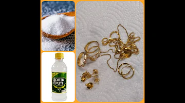 Does vinegar clean tarnished jewelry?