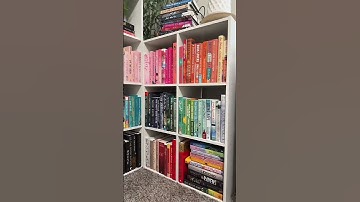 New book shelves and organization! The best corner in the house! #bookshelves #books