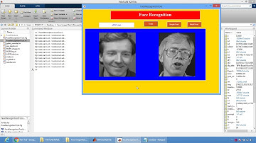 Face Image Match Recognition  Using MATLAB