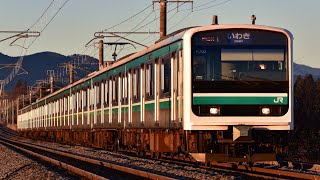 533Ⅿ E501系K703編成