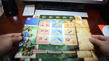 Relic Runners Boardgame - Unboxing