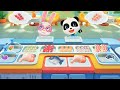 Little Panda&#39;s BBQ Restaurant - Enjoy And Make The Most Popular Barbecues - Babybus Game Video