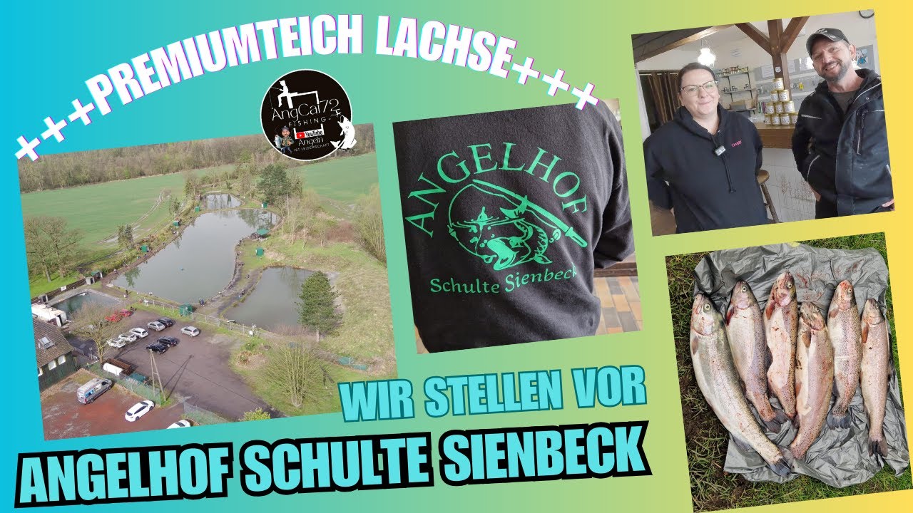 Angelhof Schulte Sienbeck+++Lachse am Premiumteich+++