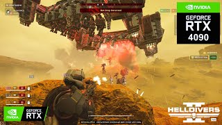 HELLDIVERS 2: NEW PLANET WASAT on RTX 4090 24GB (4K Maximum Graphics)