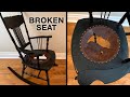 How to Repair a Broken Rocking Chair - a Restoration by Fixing Furniture #Leather