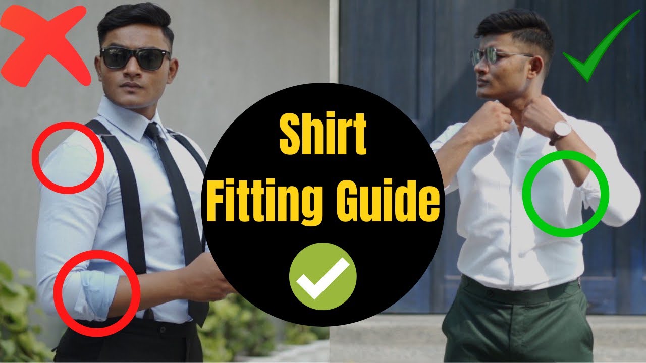 How Should A Shirt Fit ? Formal Shirt Fitting Tips - YouTube