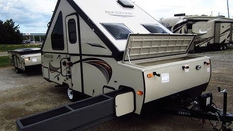 (Sold) HaylettRV.com - 2015/2016 Rockwood Hardside A212HW  Highwall A-Frame Popup Camper