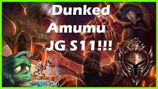 Dunked Hard!!! Amumu JG S11 Pre-Season Bronze 2