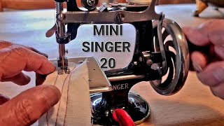 MINI SINGER ( 20 ) SEWING MACHINE #SingerSewingMachine #Antique #Vintage #AntiqueSewingMachine #Toys